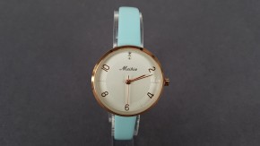 Часы Meibin голубой ремешок